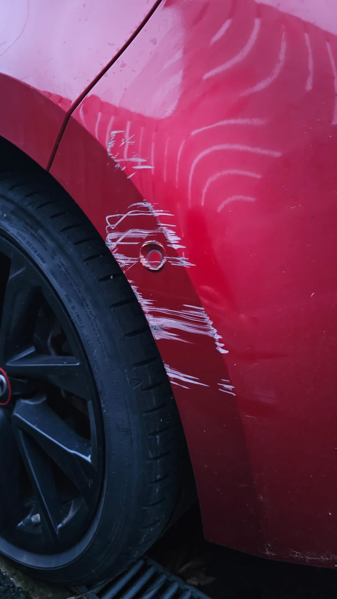 Toyota Corolla – Supersonic Red Special Effect Repair by PRC Cosmetic Car Repairs Ltd